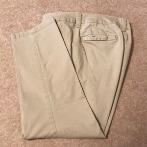 Khaki capris size 12